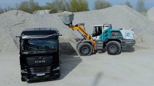 Santierul viitorului prinde contur: Liebherr, MAN si Daimler Truck mizeaza pe hidrogen pentru emisii reduse