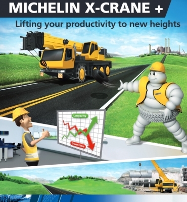 UN NIVEL CRESCUT DE PRODUCTIVITATE PENTRU MACARALE CU MICHELIN X-CRANE+