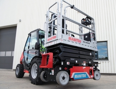Manitou a lansat o nouă gamă de platforme de lucru la înălţime de tip foarfecă