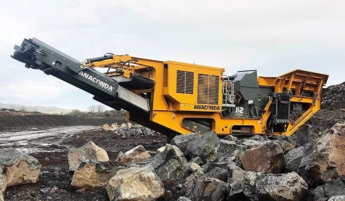Compania UTILBEN a vândut  primul concasor Anaconda J12 în România