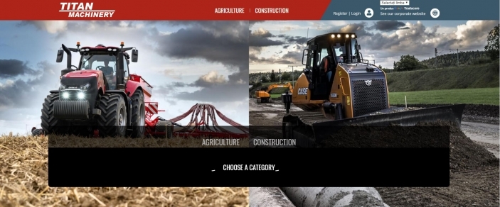 Titan Machinery lansează platforma online pentru utilaje SH