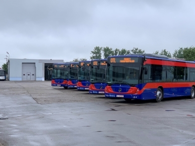 Flota Oradea Transport Local înnoită cu 7 noi autobuze Mercedes-Benz: Conecto și Citaro Hybrid