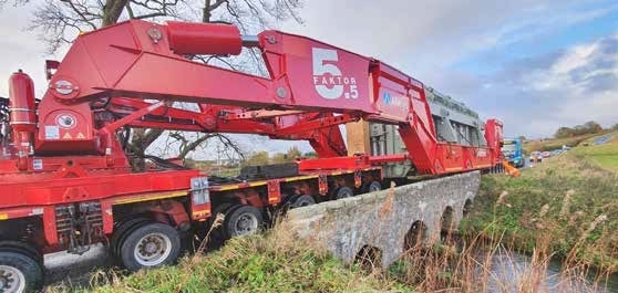 REMORCA SPECIALĂ GOLDHOFER FAKTOR 5.5 A TRECUT PRIMUL SĂU TEST CU BRIO