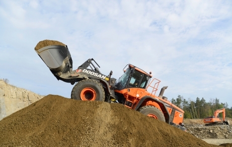 GAMA DE ÎNCĂRCĂTOARE FRONTALE DE MARE CAPACITATE DE LA DOOSAN