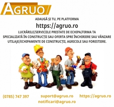 Utilaje si echipamente de constructii: de unde puteti inchiria utilajele de care aveti nevoie?
