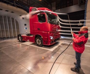 O BUNĂ AERODINAMICĂ ADUCE ECONOMII, IAR NOUL ACTROS ESTE PROIECTAT PENTRU EFICIENȚĂ