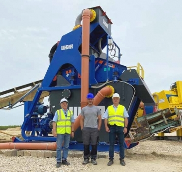 O INSTALAŢIE COMPACTĂ DE SPĂLARE A NISIPULUI SP50 DE LA WEIR MINERALS SPOREȘTE CU 700% CAPACITATEA DE PRODUCŢIE ÎNTR-O CARIERĂ DIN UNGARIA