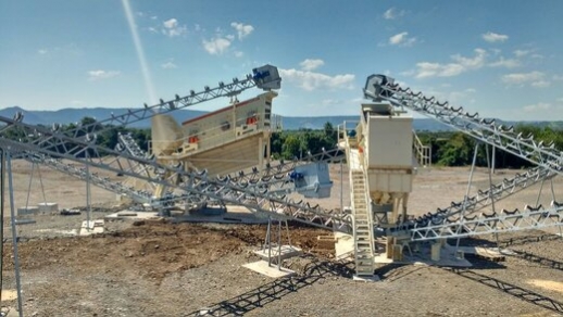 Los Trigales și-a suplimentat producția lunară de agregate la 80 000 de tone