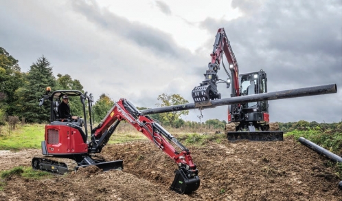 Yanmar CE își redefinește gama de excavatoare Zero Tail Swing cu noile ViO38-7 și ViO33-7
