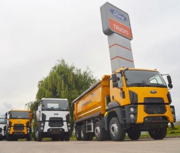 FORD TRUCKS, LIDER PE SEGMENTUL DE VEHICULE COMERCIALE PENTRU CONSTRUCȚII