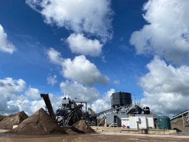 O privire în interiorul instalaţiei de spălare Terex Washing Systems