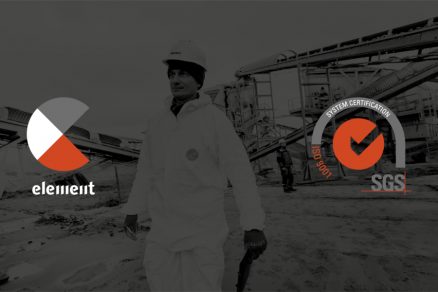 Element a obținut certificarea ISO 9001 