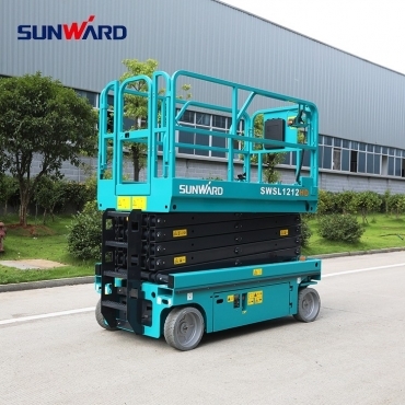 Nacela Sunward SWSL 1212HD,  un utilaj la înălțime