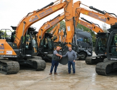 Compania Civils & Construction Solutions Ltd rămâne fidelă lui CASE CE