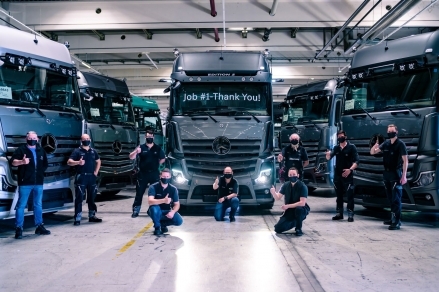  Primul Mercedes-Benz Actros Edition 2 a fost finalizat