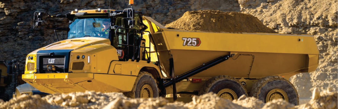 Cat® Seria 700 - Noua generație de autobasculante articulate cu inteligență integrată