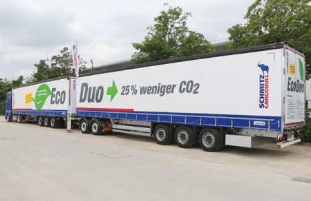 CERERE ÎN CREȘTERE PENTRU COMBINAŢIILE SCHMITZ CARGOBULL ECO DUO