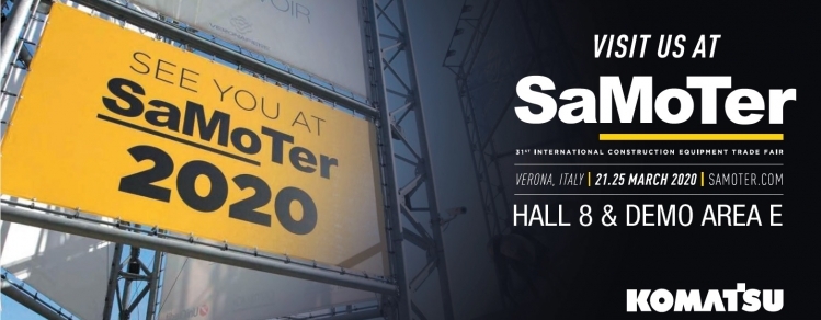 Komatsu Rete Italia at Samoter 2020 