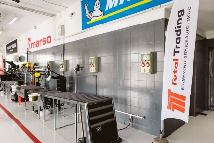 Total Trading inaugurează o nouă linie rapidă ergonomica pentru service-urile de roţi  